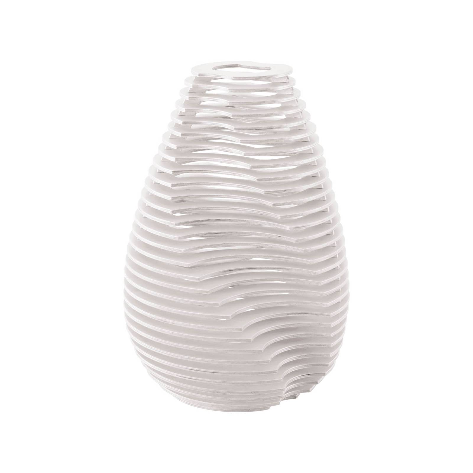 Stehleuchte Twist, Buche, weiß, 63,7 cm Stehleuchte Twist, Buche, weiß, 63,7 cm von Eco-Light