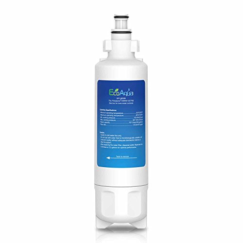 EcoAqua EFF-6032B Kühlschrankwasserfilterersatz Kompatibel mit Panasonic CNRAH-257760, CNRBH-125950, PANCNRBH125950 (1) von EcoAqua