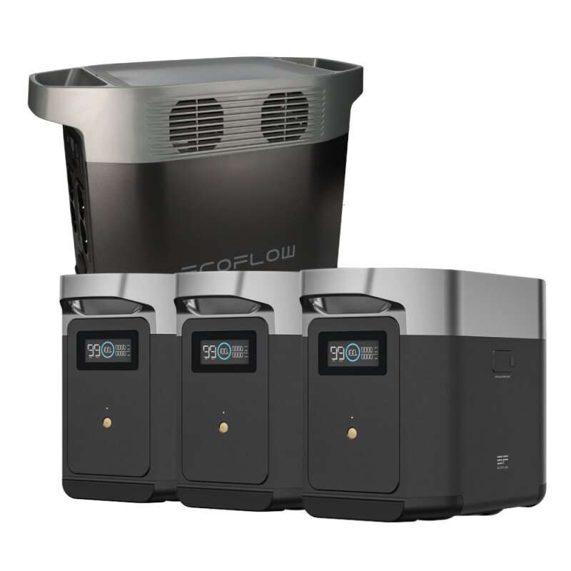 EcoFlow DELTA 2 Powerstation und 3x DELTA 2 Extra Batterie EcoFlow DELTA 2 Powerstation und 3x DELTA 2 Extra Batterie von EcoFlow