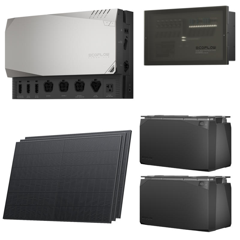 EcoFlow Prepared Kit mit 10,24kWh Power Kit und 1200W Solarpanels EcoFlow Prepared Kit mit 10,24kWh Power Kit und 1200W Solarpanels von EcoFlow