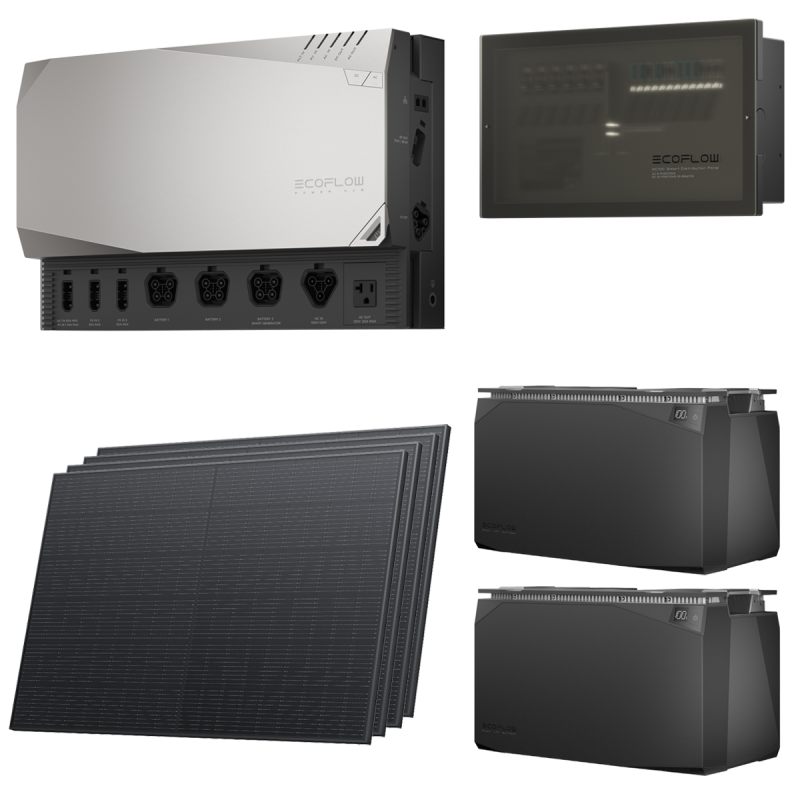 EcoFlow Prepared Kit mit 10,24kWh Power Kit und 1600W Solarpanels EcoFlow Prepared Kit mit 10,24kWh Power Kit und 1600W Solarpanels von EcoFlow
