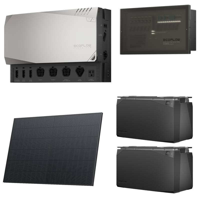 EcoFlow Prepared Kit mit 10,24kWh Power Kit und 400W Solarpanel von EcoFlow