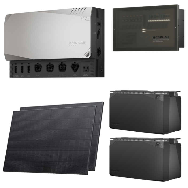 EcoFlow Prepared Kit mit 10,24kWh Power Kit und 800W Solarpanels EcoFlow Prepared Kit mit 10,24kWh Power Kit und 800W Solarpanels von EcoFlow