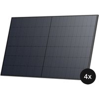 EcoFlow Rigid Solar Panel - Balkonkraftwerk ohne Halterungen (4x 520W) von EcoFlow
