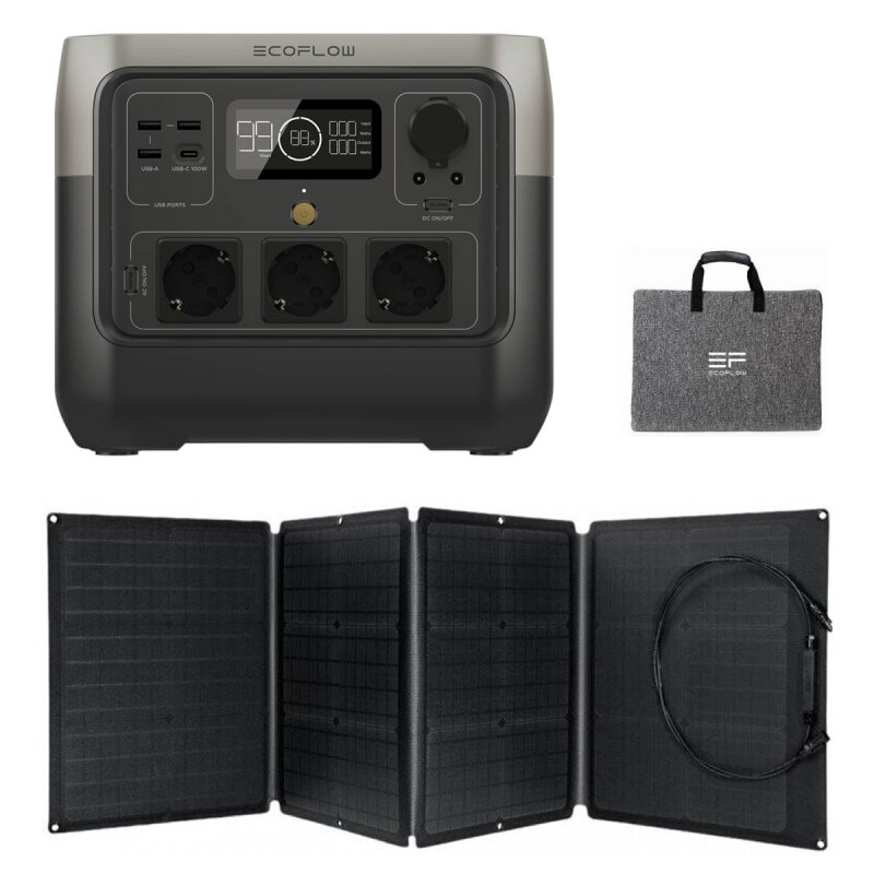 EcoFlow River 2 Pro Portable Powerstation + 110W Solarpanel EcoFlow River 2 Pro Portable Powerstation + 110W Solarpanel von EcoFlow