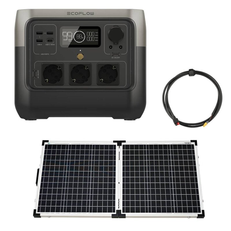 EcoFlow River 2 Pro Portable Powerstation + 270W Solarkoffer EcoFlow River 2 Pro Portable Powerstation + 270W Solarkoffer von EcoFlow