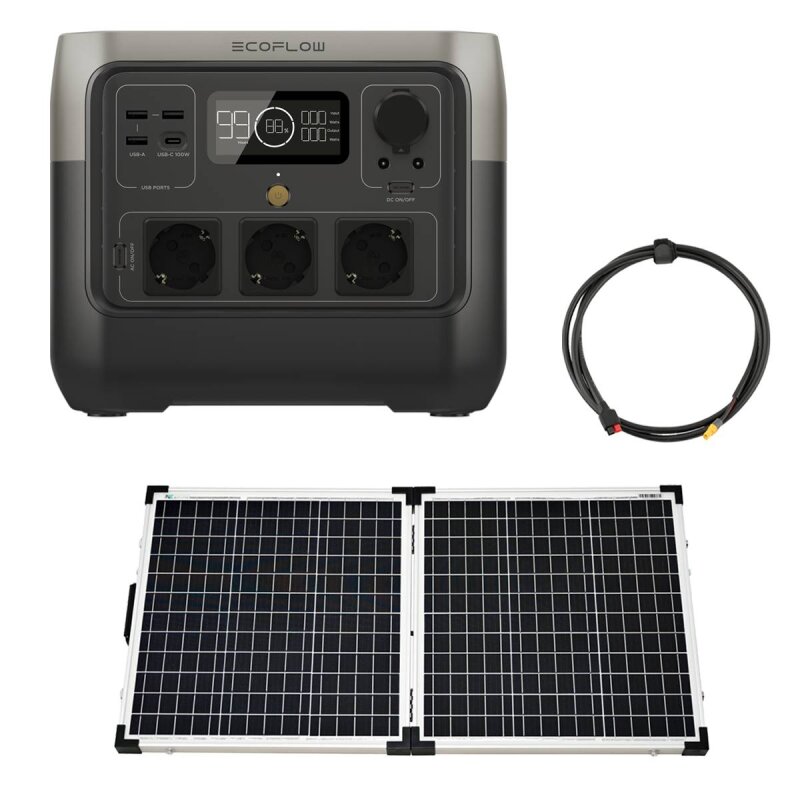 EcoFlow River 2 Pro Portable Powerstation + 270W Solarkoffer EcoFlow River 2 Pro Portable Powerstation + 270W Solarkoffer von EcoFlow