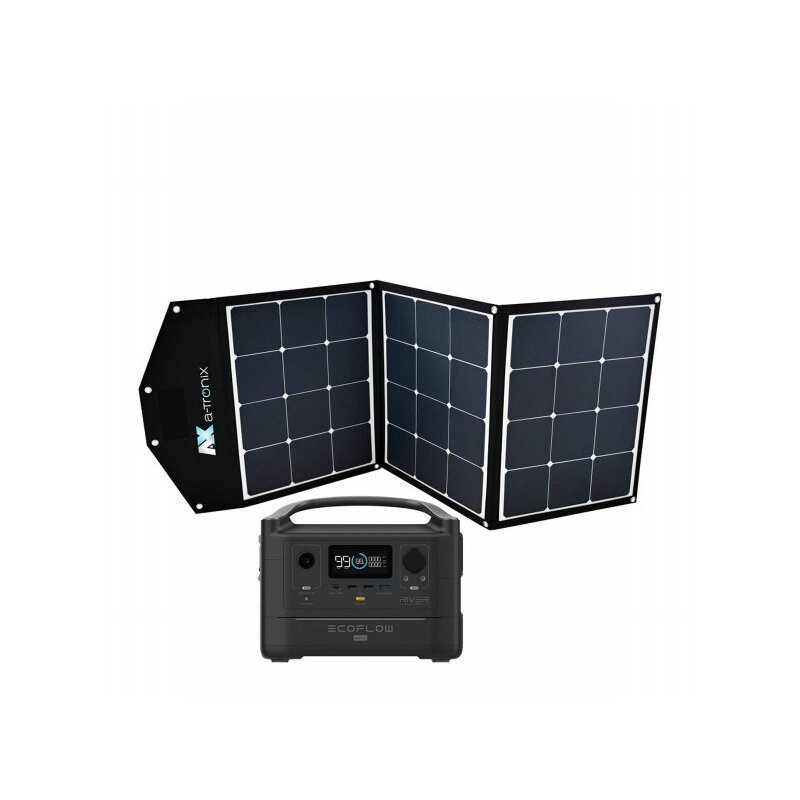 Ecoflow River Max 576Wh Powerstation + Solar Bag 135W Ecoflow River Max 576Wh Powerstation + Solar Bag 135W von EcoFlow