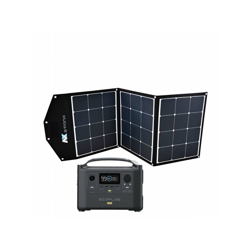 Ecoflow River Pro 720Wh Powerstation + Solar Bag 135W von EcoFlow