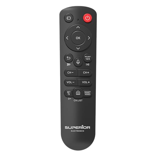 Superior Electronics Universelle Bluetooth-Fernbedienung mit Sprachsteuerung Kompatibel mit Samsung SMART TVs SUPTBB002 von Superior Electronics