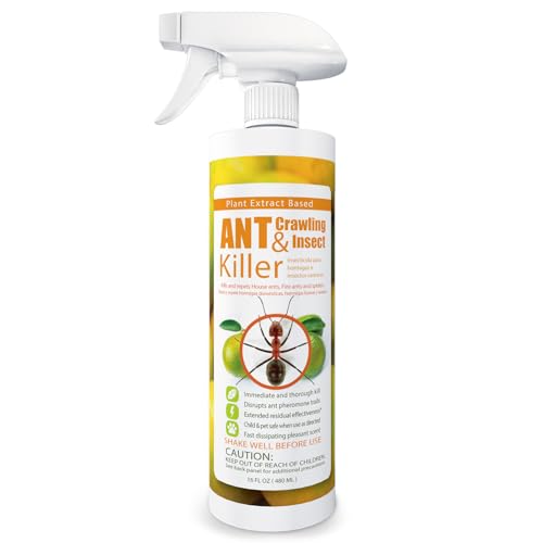 EcoVenger Ameisen- und Kriechinsektenspray 16 oz, wirkt schnell in Minuten, tötet auch Spinnen, Tausendfüßler und mehr, hinterlässt einen abschreckenden Rückstand, kinder- und haustierfreundlich EcoVenger Ameisen- und Kriechinsektenspray 16 oz, wirkt schnell in Minuten, tötet auch Spinnen, Tausendfüßler und mehr, hinterlässt einen abschreckenden Rückstand, kinder- und haustierfreundlich von EcoVenger