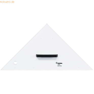 Ecobra Anlegedreieck 250mm transparent Ecobra Anlegedreieck 250mm transparent von Ecobra