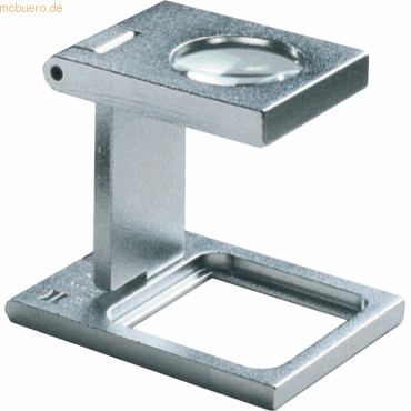 Ecobra Fadenzähler Messingausführung 20x20mm 8-fach von Ecobra