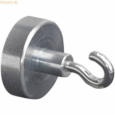 Ecobra Hakenmagnet Hartferrit 32x7mm von Ecobra