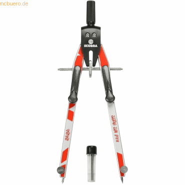 Ecobra Schnellverstell-Zirkel Crazy rot Ecobra Schnellverstell-Zirkel Crazy rot von Ecobra