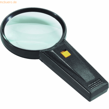 Ecobra Taschen-Leuchtlupe 75mm 5-fach schwarz Ecobra Taschen-Leuchtlupe 75mm 5-fach schwarz von Ecobra