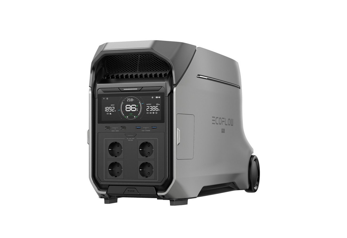 Ecoflow EF ECOFLOW DELTA Pro 3 Tragbare Powerstation, 4096Wh LFP-Batterie Powerstation EcoFlow DELTA Pro 3 EcoFlow DELTA Pro 3 1280000 mAh, Erweiterbar auf 12 kWh, für den Hausgebrauch, Notfälle, Wohnmobile Ecoflow EF ECOFLOW DELTA Pro 3 Tragbare Powerstation, 4096Wh LFP-Batterie Powerstation EcoFlow DELTA Pro 3 EcoFlow DELTA Pro 3 1280000 mAh, Erweiterbar auf 12 kWh, für den Hausgebrauch, Notfälle, Wohnmobile von Ecoflow