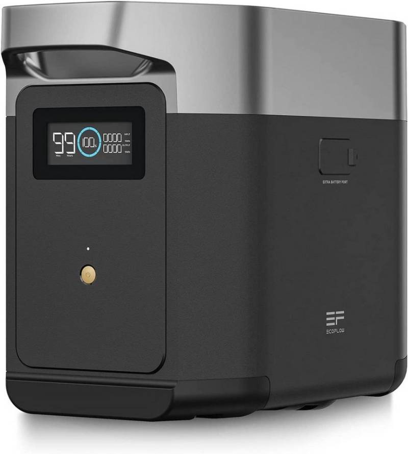 Ecoflow EF ECOFLOW Delta 2 Intelligenter Zusatzakku 1024Wh Powerstation von Ecoflow