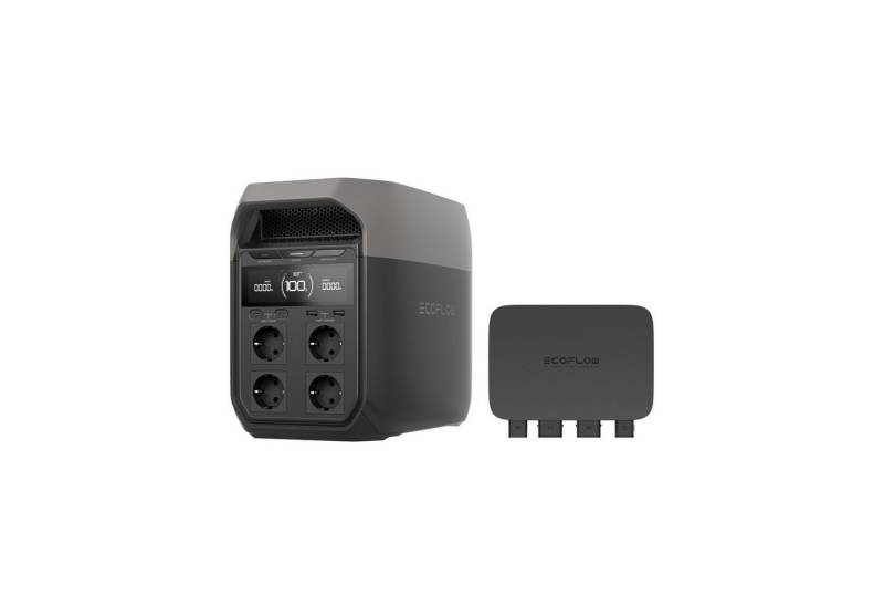 Ecoflow EcoFlow DELTA 3 Tragbare Powerstation mit 800 W Batterieladegerät Powerstation von Ecoflow