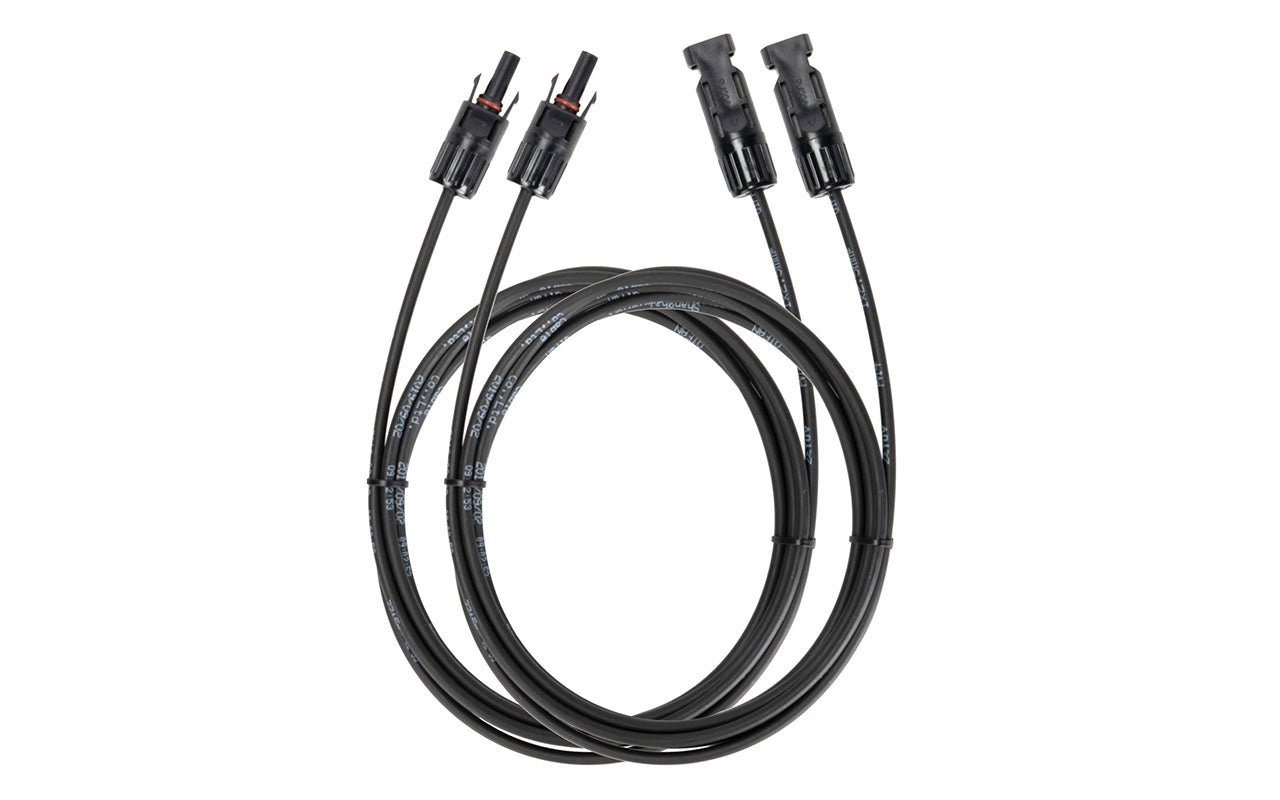 Ecoflow EcoFlow Solar-Verlängerungskabel (3m) Solarkabel, (3 cm), Ummanteltes Kabel von Ecoflow