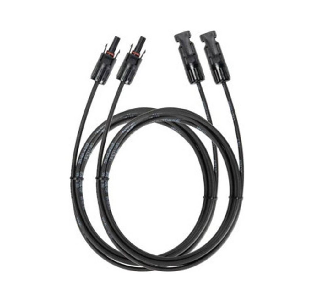 Ecoflow EcoFlow Solar Verlängerungskabel 3m Set 2 Stück Verlängerungskabel, 1x MC4 (Stecker) auf 1x MC4 (Buchse), 1x MC4 (Stecker) auf 1x MC4 (Buchse), Erhöht Reichweite im Schatten von Ecoflow