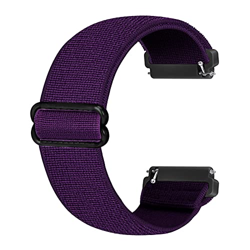 Ecogbd Elastic Ersatzarmband Kompatibel mit Fitbit Versa Armband/Fitbit Versa Lite Armband/Fitbit Versa 2 Armband, Weiches Nylon Sportuhrarmband für Frauen Männer von Ecogbd
