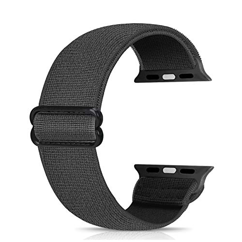 Ecogbd Elastic Ersatzarmband kompatibel mit Apple Watch Armband 38mm 40mm 41mm 42mm 44mm 45mm 49mm, weiches Nylon armband kompatibel mit iWatch Serie 9,8,7,6,5,4,3,2,1,SE Ecogbd Elastic Ersatzarmband kompatibel mit Apple Watch Armband 38mm 40mm 41mm 42mm 44mm 45mm 49mm, weiches Nylon armband kompatibel mit iWatch Serie 9,8,7,6,5,4,3,2,1,SE von Ecogbd