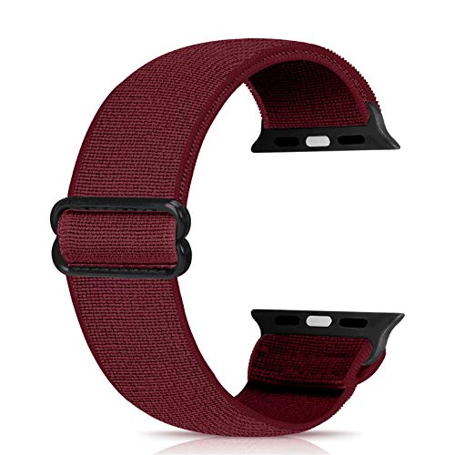 Ecogbd Elastic Ersatzarmband kompatibel mit Apple Watch Armband 38mm 40mm 41mm 42mm 44mm 45mm 49mm, weiches Nylon armband kompatibel mit iWatch Serie 9,8,7,6,5,4,3,2,1,SE Ecogbd Elastic Ersatzarmband kompatibel mit Apple Watch Armband 38mm 40mm 41mm 42mm 44mm 45mm 49mm, weiches Nylon armband kompatibel mit iWatch Serie 9,8,7,6,5,4,3,2,1,SE von Ecogbd