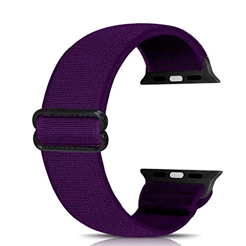 Ecogbd Elastic Ersatzarmband kompatibel mit Apple Watch Armband 38mm 40mm 41mm 42mm 44mm 45mm 49mm, weiches Nylon armband kompatibel mit iWatch Serie 9,8,7,6,5,4,3,2,1,SE Ecogbd Elastic Ersatzarmband kompatibel mit Apple Watch Armband 38mm 40mm 41mm 42mm 44mm 45mm 49mm, weiches Nylon armband kompatibel mit iWatch Serie 9,8,7,6,5,4,3,2,1,SE von Ecogbd
