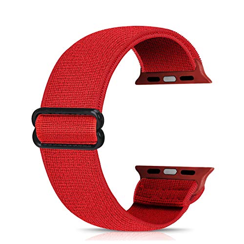 Ecogbd Elastic Ersatzarmband kompatibel mit Apple Watch Armband 38mm 40mm 41mm 42mm 44mm 45mm 49mm, weiches Nylon armband kompatibel mit iWatch Serie 9,8,7,6,5,4,3,2,1,SE Ecogbd Elastic Ersatzarmband kompatibel mit Apple Watch Armband 38mm 40mm 41mm 42mm 44mm 45mm 49mm, weiches Nylon armband kompatibel mit iWatch Serie 9,8,7,6,5,4,3,2,1,SE von Ecogbd