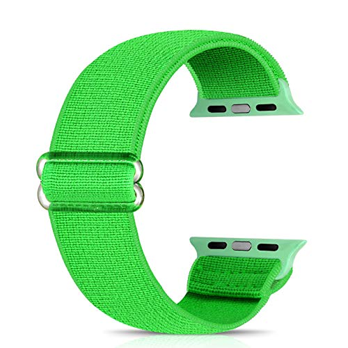Ecogbd Elastic Ersatzarmband kompatibel mit Apple Watch Armband 38mm 40mm 41mm 42mm 44mm 45mm 49mm, weiches Nylon armband kompatibel mit iWatch Serie 9,8,7,6,5,4,3,2,1,SE Ecogbd Elastic Ersatzarmband kompatibel mit Apple Watch Armband 38mm 40mm 41mm 42mm 44mm 45mm 49mm, weiches Nylon armband kompatibel mit iWatch Serie 9,8,7,6,5,4,3,2,1,SE von Ecogbd