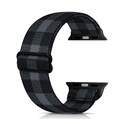 Ecogbd Elastic Ersatzarmband kompatibel mit Apple Watch Armband 38mm 40mm 41mm 42mm 44mm 45mm 49mm, weiches Nylon armband kompatibel mit iWatch Serie 9,8,7,6,5,4,3,2,1,SE Ecogbd Elastic Ersatzarmband kompatibel mit Apple Watch Armband 38mm 40mm 41mm 42mm 44mm 45mm 49mm, weiches Nylon armband kompatibel mit iWatch Serie 9,8,7,6,5,4,3,2,1,SE von Ecogbd