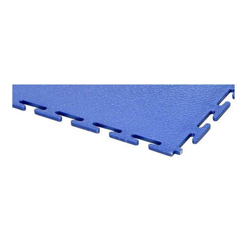 Ecotile E500/7/501 PVC Bodenfliese, Standard, Glatt, 500mm x 500mm x 7mm, Dunkelblau, 4 Stück von Ecotile