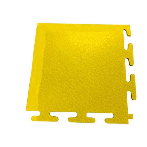 Ecotile E55.220 PVC Eckrampe, 5mm > 1mm, 115mm x 115mm, Dunkelgrau von Ecotile