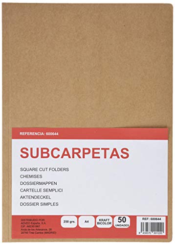 Ecotonik 600644 - Snma C 50 Unterordner Kraft zweifarbig A4 Ecotonik 600644 - Snma C 50 Unterordner Kraft zweifarbig A4 von Ecotonik