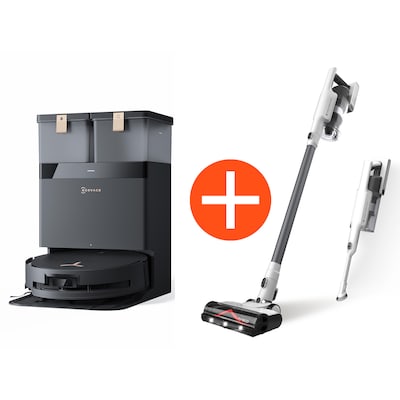 ECOVACS DEEBOT X8 PRO OMNI Saug- und Wischroboter + TINECO A30S PLUS Akku Stielstaubsauger ECOVACS DEEBOT X8 PRO OMNI Saug- und Wischroboter + TINECO A30S PLUS Akku Stielstaubsauger von Ecovacs