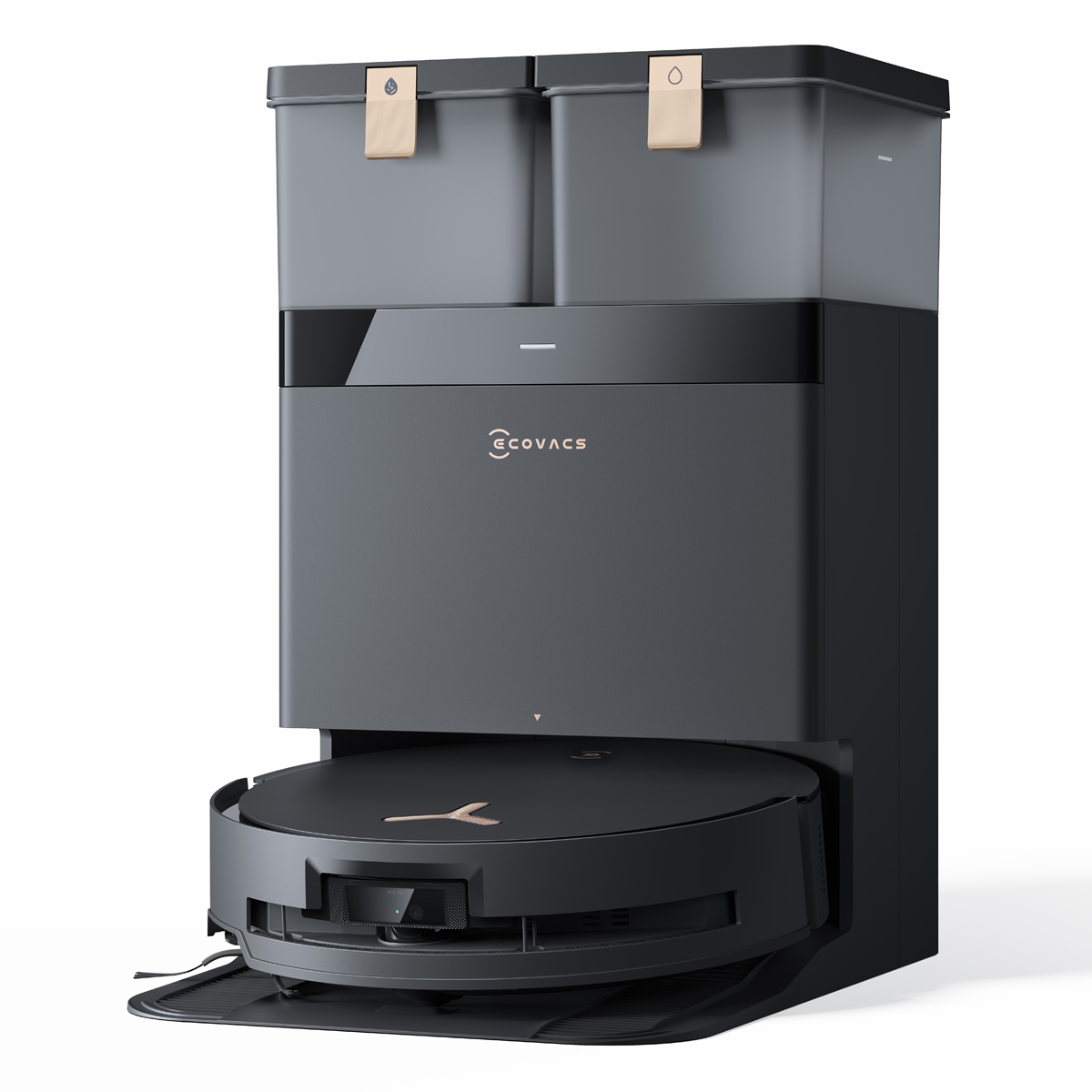 ECOVACS DEEBOT X8 PRO OMNI Schwarz B-Ware Saug-Wisch-Roboter mit Reinigungsstation ECOVACS DEEBOT X8 PRO OMNI Schwarz B-Ware Saug-Wisch-Roboter mit Reinigungsstation von Ecovacs
