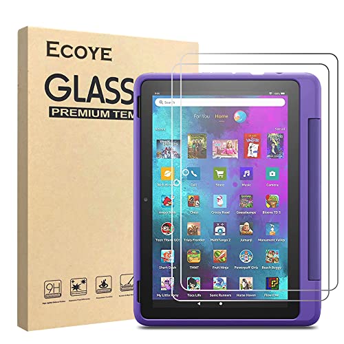 Ecoye [2 Stück] 10 Kids Pro/10 Plus/10 2021-11. Generation Tablet Schutzfolie Displayschutz 2.5D HD 9H Härte Anti-Kratzen Bläschenfrei Glas folie von Ecoye