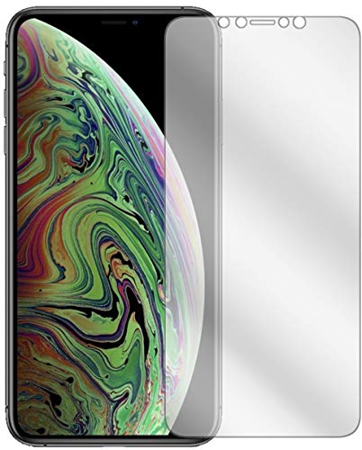 Ecultor I 2X Schutzfolie kompatibel mit Apple iPhone XS Max Displayschutz-Folie Klar (bewusst Kleiner als das Glas, da Dieses gewölbt ist) von Ecultor