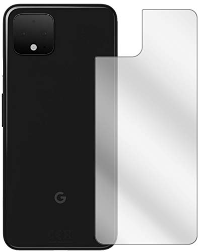 Ecultor I 2X Schutzfolie kompatibel mit Google Pixel 4 Rückseite Displayschutz-Folie Klar (bewusst Kleiner als das Glas, da Dieses gewölbt ist) von Ecultor