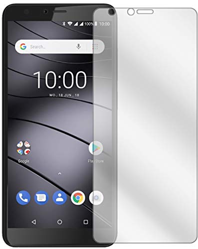 Ecultor I 3X Schutzfolie passend für Gigaset GS100 Displayschutz-Folie Klar (bewusst Kleiner als das Glas, da Dieses gewölbt ist) von Ecultor