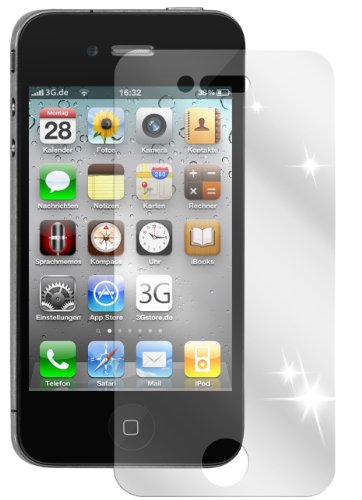 Ecultor I 5x Schutzfolie klar passend für Apple iPhone 4 / 4S Folie Displayschutzfolie Ecultor I 5x Schutzfolie klar passend für Apple iPhone 4 / 4S Folie Displayschutzfolie von Ecultor