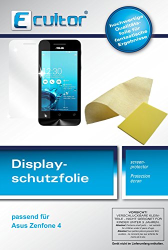 Ecultor I 6X Schutzfolie klar kompatibel mit ASUS ZenFone 4 Folie Displayschutzfolie Ecultor I 6X Schutzfolie klar kompatibel mit ASUS ZenFone 4 Folie Displayschutzfolie von Ecultor