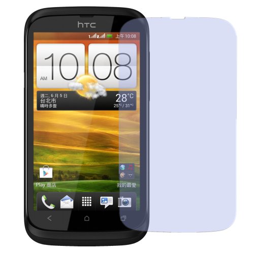 Ecultor I 6X Schutzfolie klar kompatibel mit HTC Desire VC Folie Displayschutzfolie von Ecultor