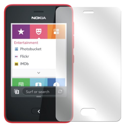 Ecultor I 6X Schutzfolie klar kompatibel mit Nokia Asha 501 Folie Displayschutzfolie Ecultor I 6X Schutzfolie klar kompatibel mit Nokia Asha 501 Folie Displayschutzfolie von Ecultor
