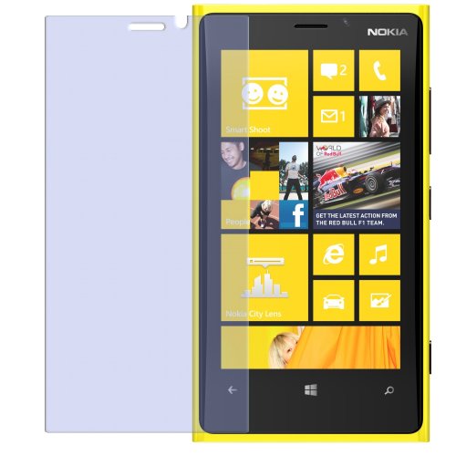 Ecultor I 6X Schutzfolie klar kompatibel mit Nokia Lumia 920 Folie Displayschutzfolie von Ecultor