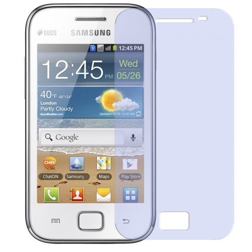 Ecultor I 6X Schutzfolie klar kompatibel mit Samsung Galaxy Ace duos S6802 Folie Displayschutzfolie Ecultor I 6X Schutzfolie klar kompatibel mit Samsung Galaxy Ace duos S6802 Folie Displayschutzfolie von Ecultor