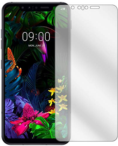 Ecultor I 6X Schutzfolie kompatibel mit LG G8s ThinQ Displayschutz-Folie Klar (bewusst Kleiner als das Glas, da Dieses gewölbt ist) von Ecultor