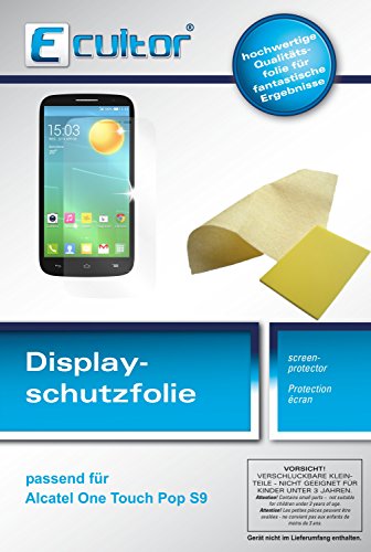 Ecultor I 6x Schutzfolie klar passend für Alcatel OneTouch Pop S9 Folie Displayschutzfolie Ecultor I 6x Schutzfolie klar passend für Alcatel OneTouch Pop S9 Folie Displayschutzfolie von Ecultor
