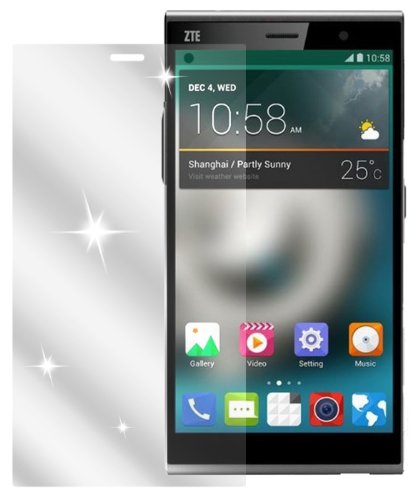 Ecultor I 6x Schutzfolie klar passend für ZTE Grand Memo 2 Folie Displayschutzfolie von Ecultor